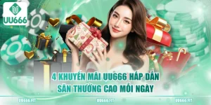 4 Khuyến Mãi UU666 Hấp Dẫn, Săn Thưởng Cao Mỗi Ngày