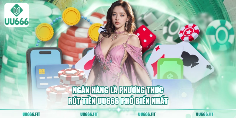Ngân hàng là phương thức rút tiền UU666 phổ biến nhất