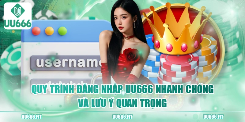 Quy Trình Đăng Nhập UU666 Nhanh Chóng Và Lưu Ý Quan Trọng
